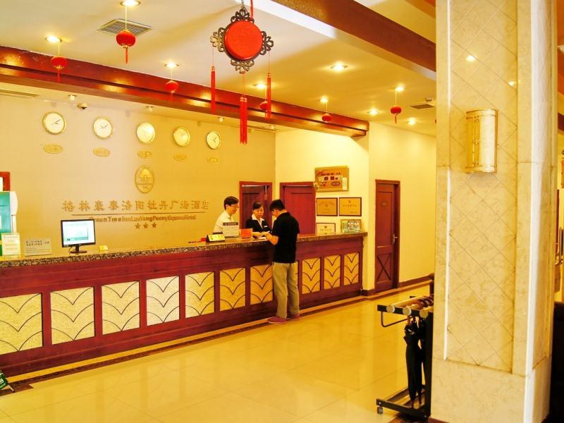 Greentree Inn Henan Luoyang Peony Square Business Hotel Exteriör bild